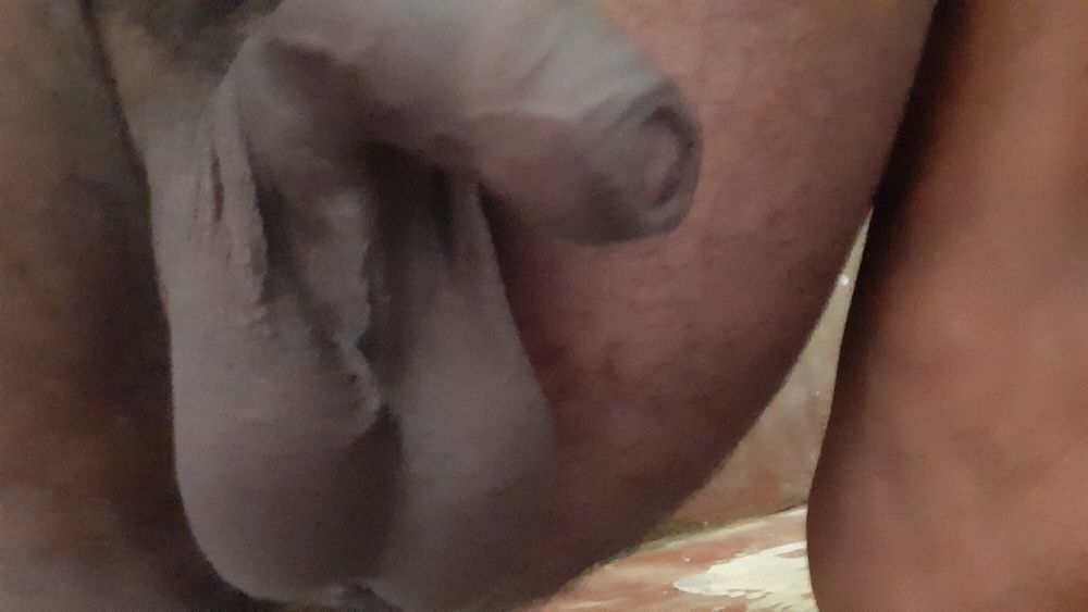 My cock ane bik black balls #3