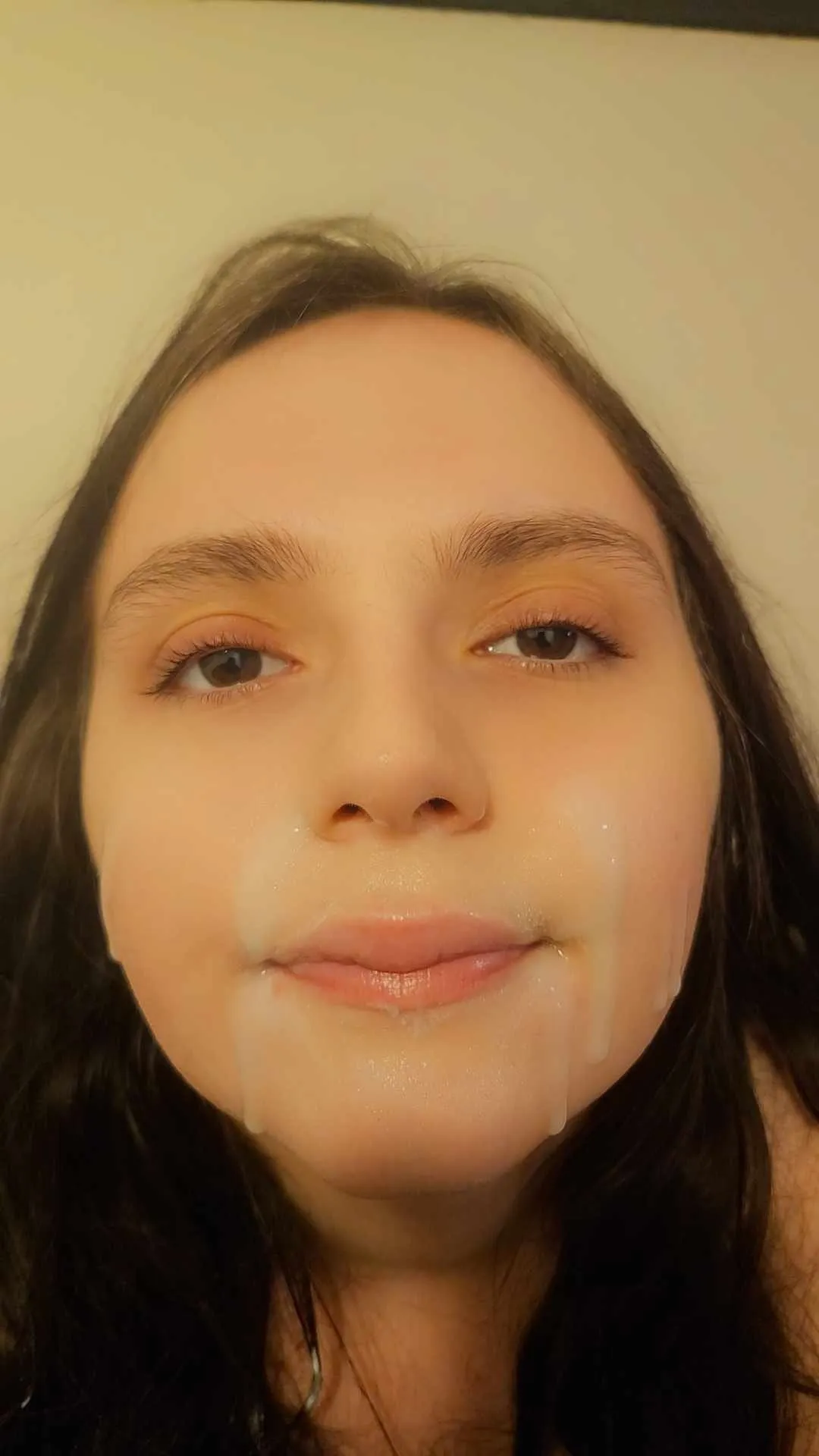 Cum on face 