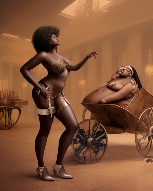 Wave 01: A.I. generated black females  #40