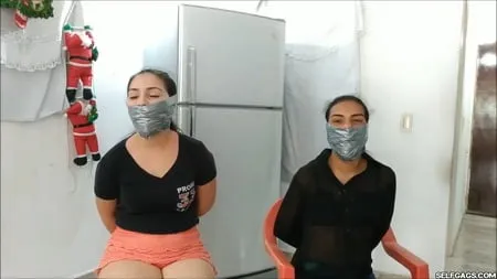 these girls wanted to be strongly gagged by milf selfgags         