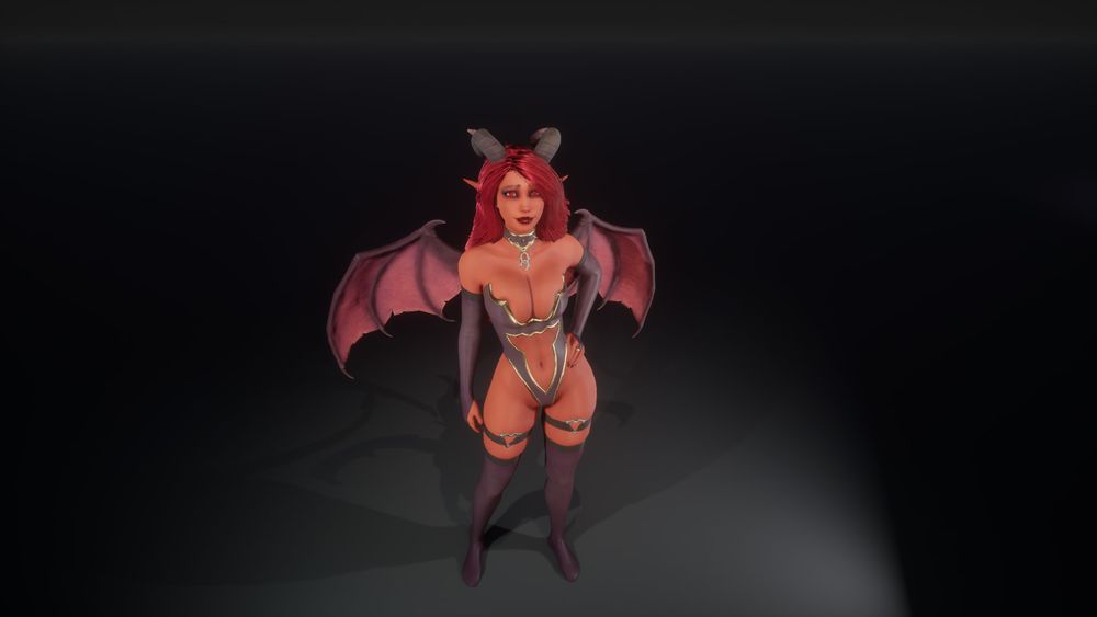 Succubus girl session