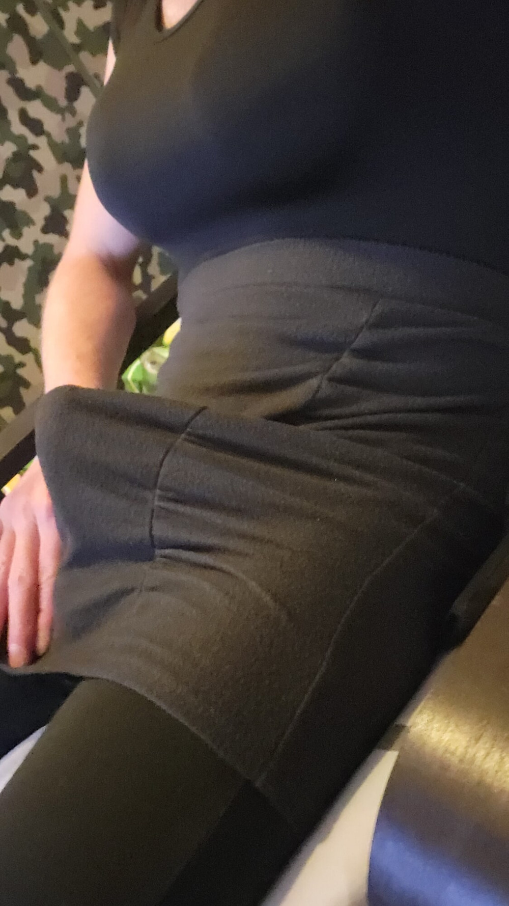Femboy bulge dress lingerie precum #8