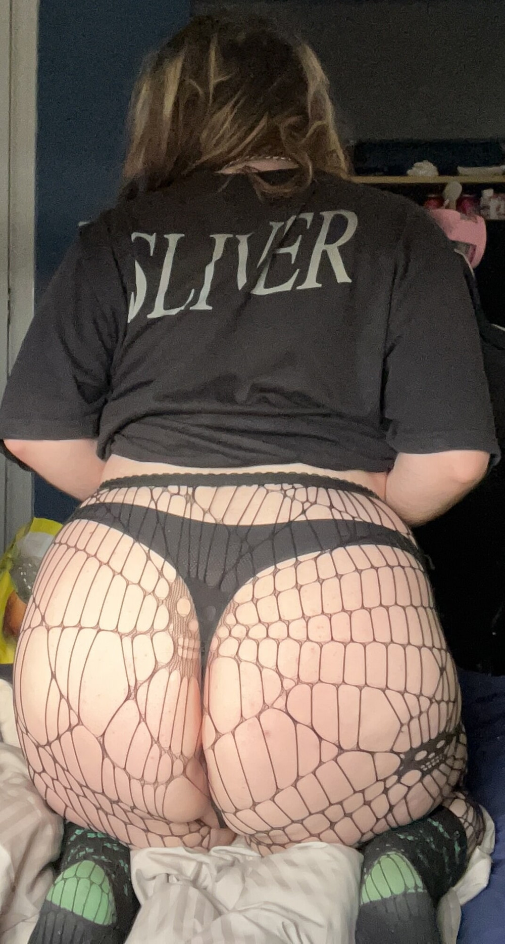 Fat Ass CD in Fishnets #9