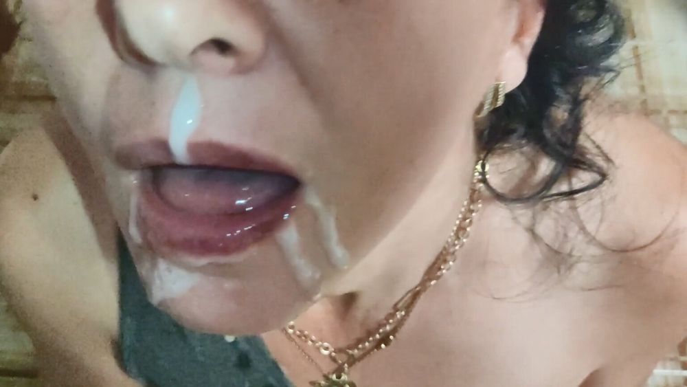 Maid Blowjob Cum in Mouth #15