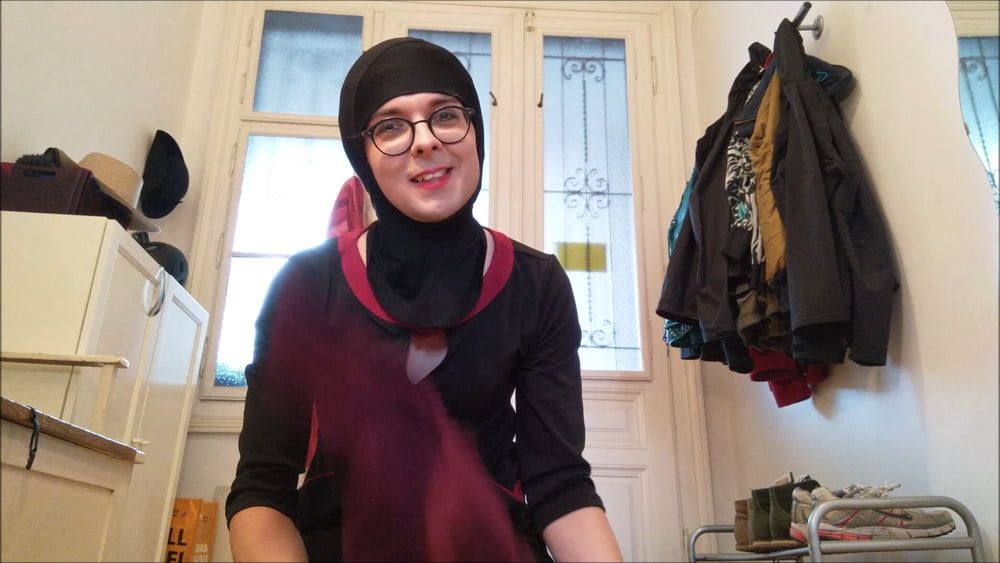 Sissy Karoline wearing hijab #17