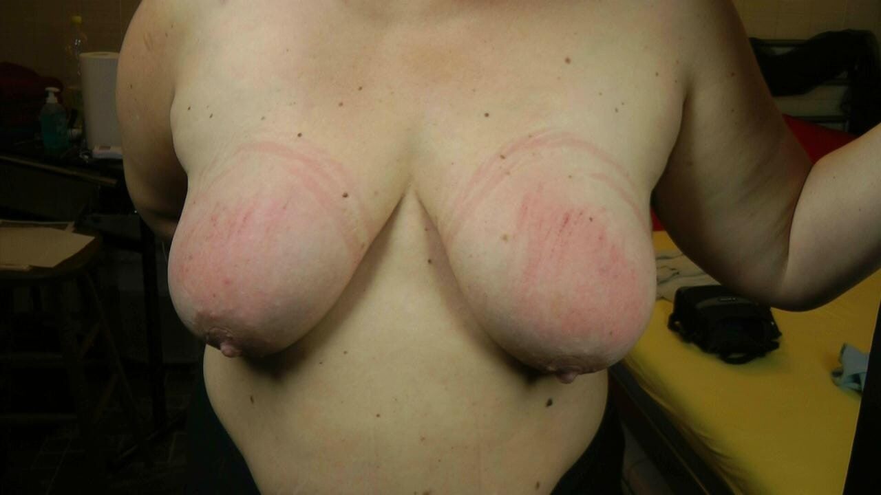 Hard Tits Spanking #35