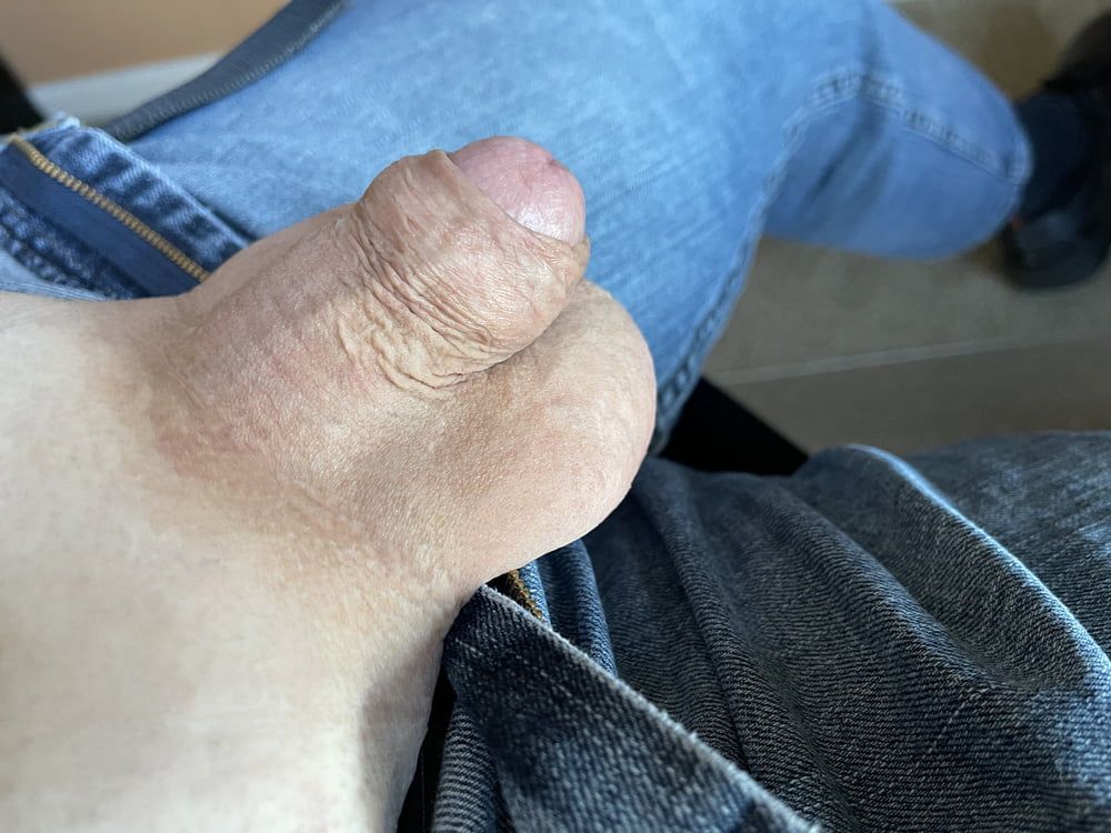 Up Close and Person With My Small Shaved Cock #2