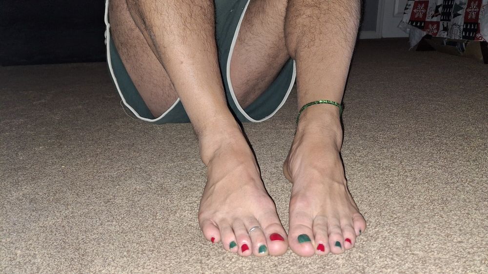 Do you like my feet and legs? #4