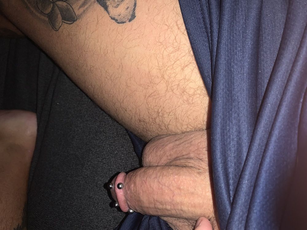 Pierced cock #7