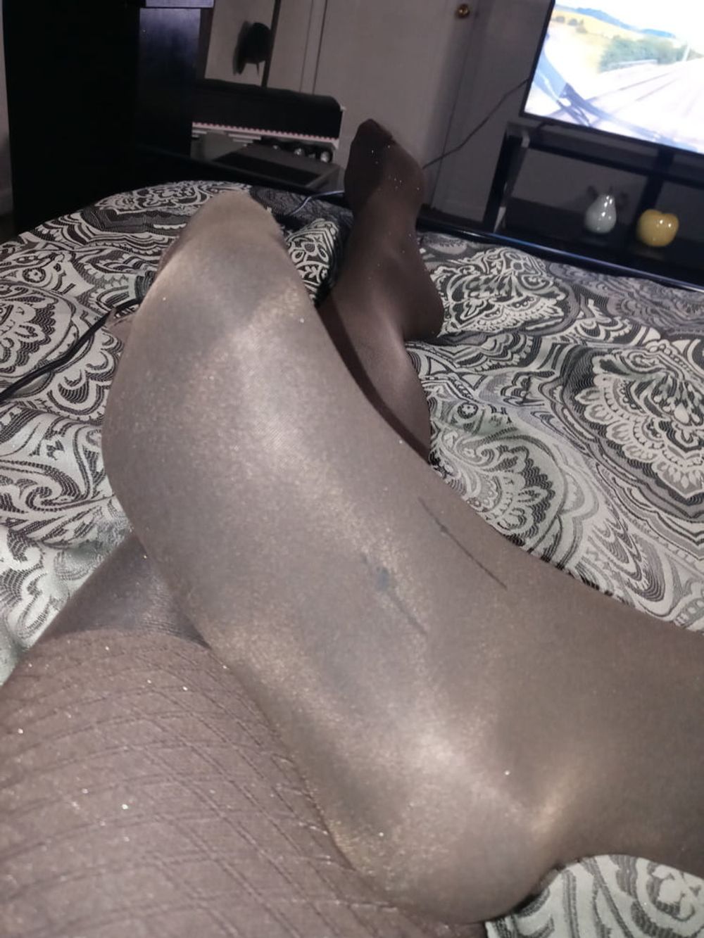 Pantyhose nylons feet #2