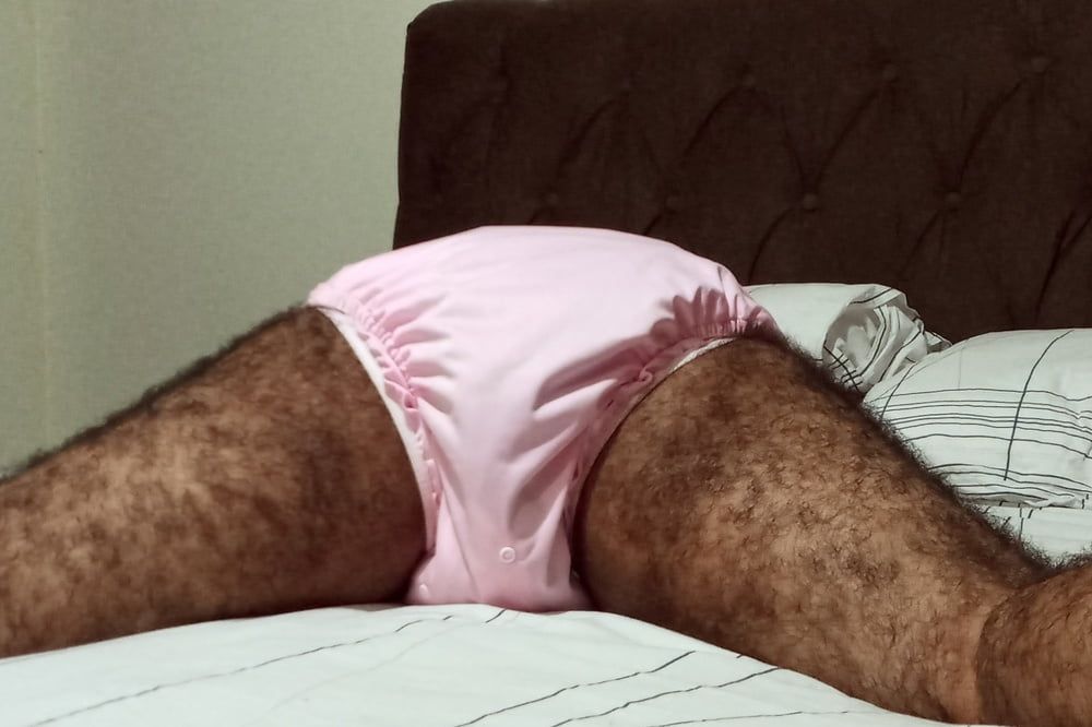 USING PINK NAPPY TO RELAX  #2