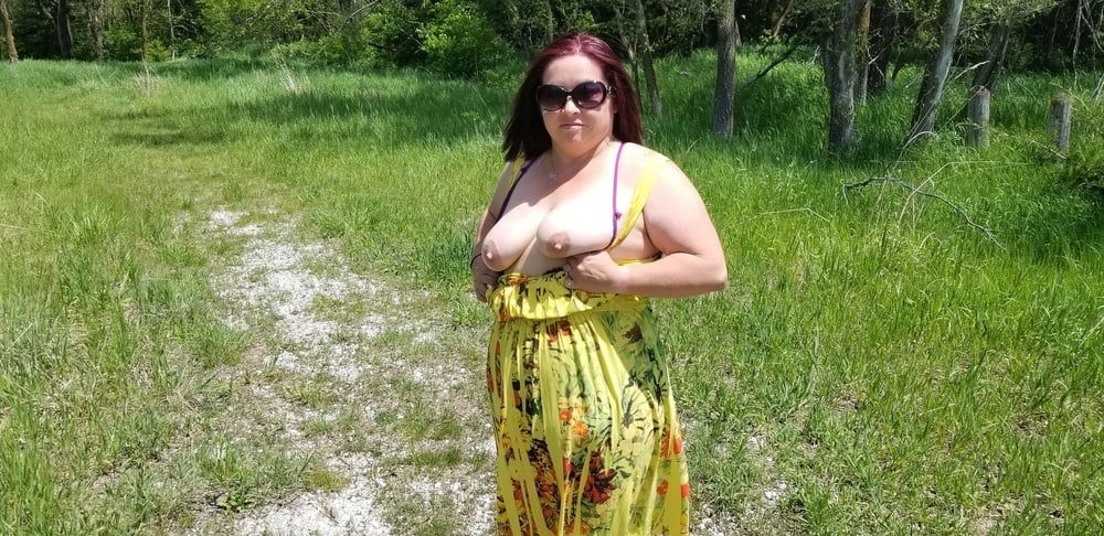 Sexy BBW Outdoors #32