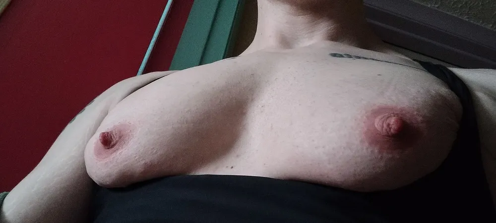 Boy Boobs sissy tits gyno guy  #2