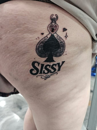 New sissy tattoo