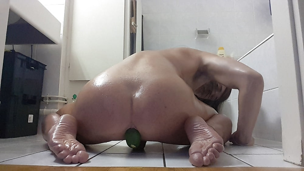 Tygra bitch oiled butt plugged small cumcumber,part 1 #15