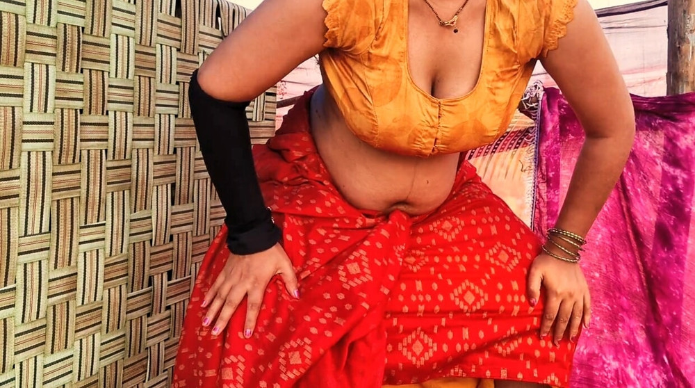 Indian aunty fucked by her nephew on camp while she was mast #2