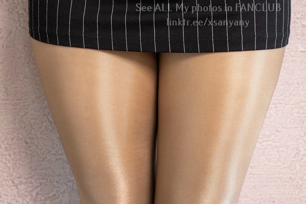 Nylon legs and skirts! XSanyAny #8