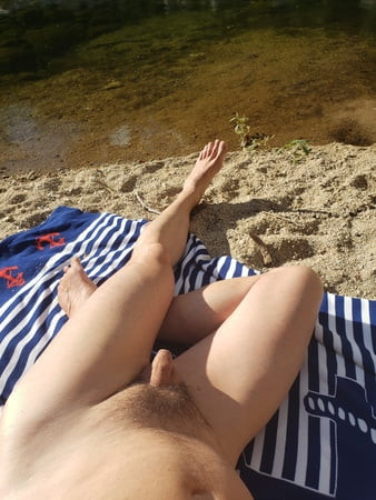 My cocks getting hard and cum
