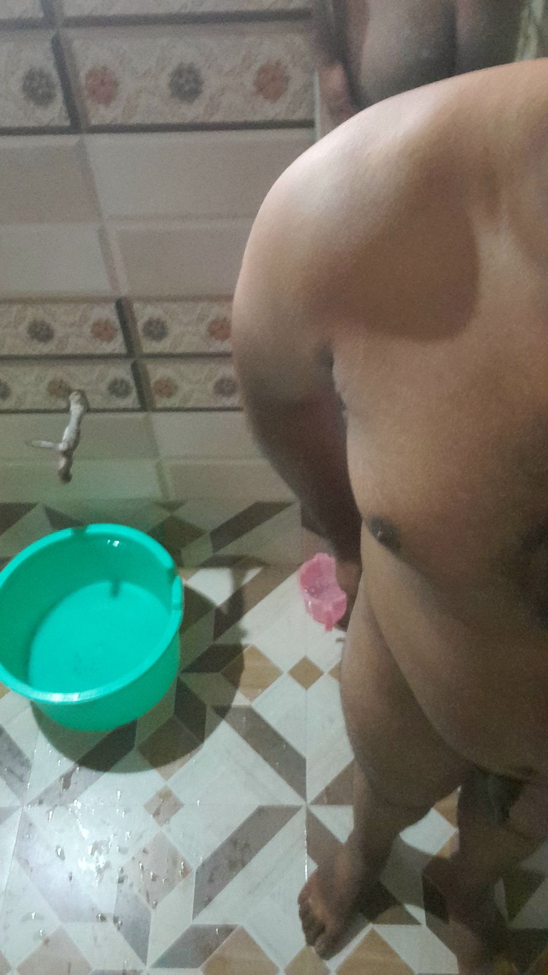 Tiny indian cock in bathroom  #3