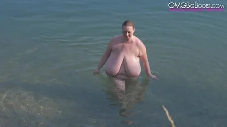 bbw nudist has massive tits         