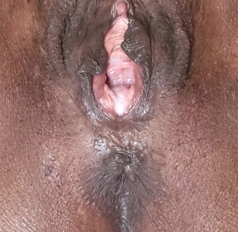 Cum In Black Granny Hole #7