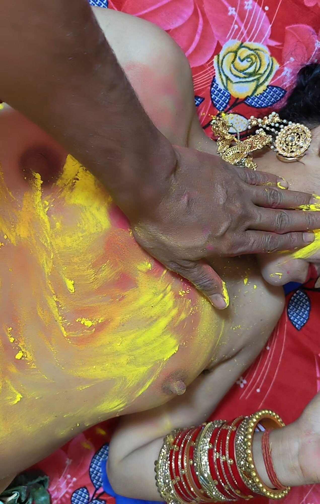 Happy Holi Holi celebration nude pics  #4