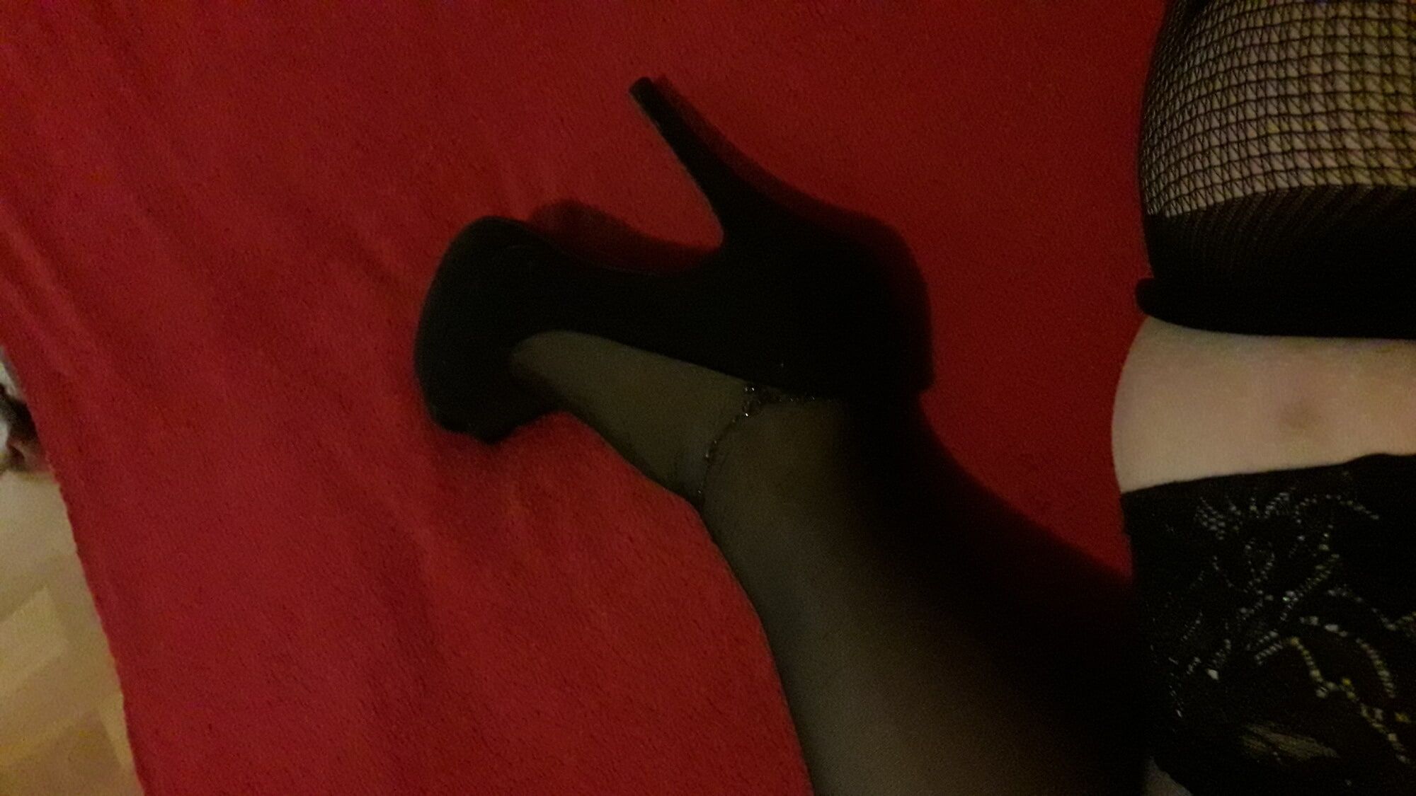 Nylon & heels