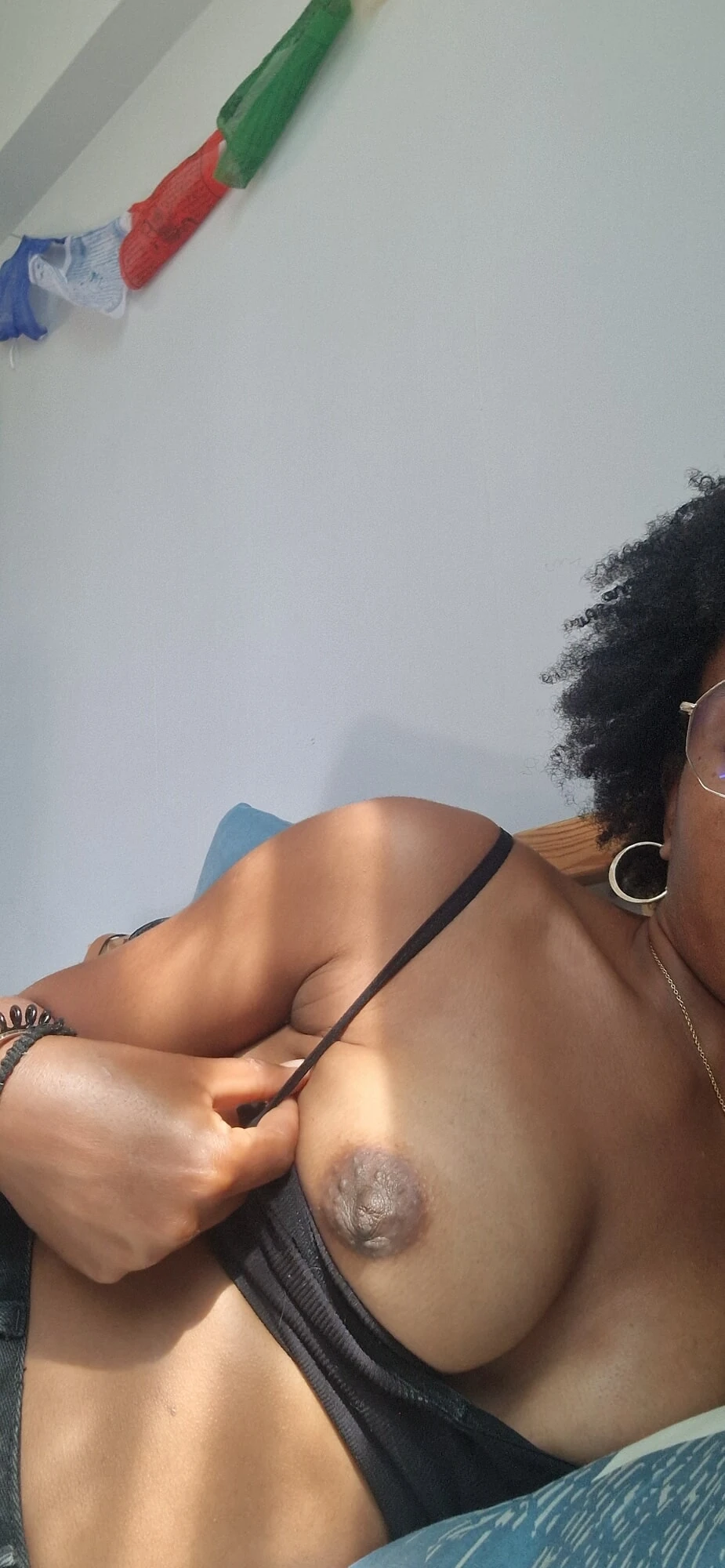 Sexy Black slut enjoying herself  #2