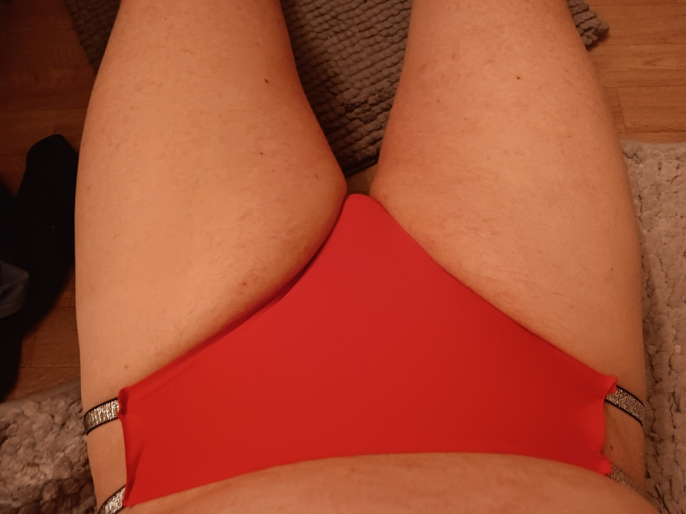 New panties and painted toes #3