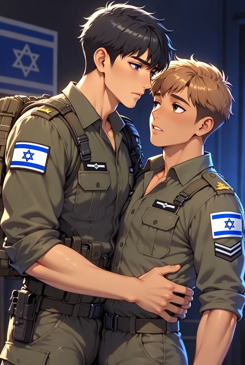 "Israeli Military Boys Intense Barracks Hook-Up – Uniform Ga #22