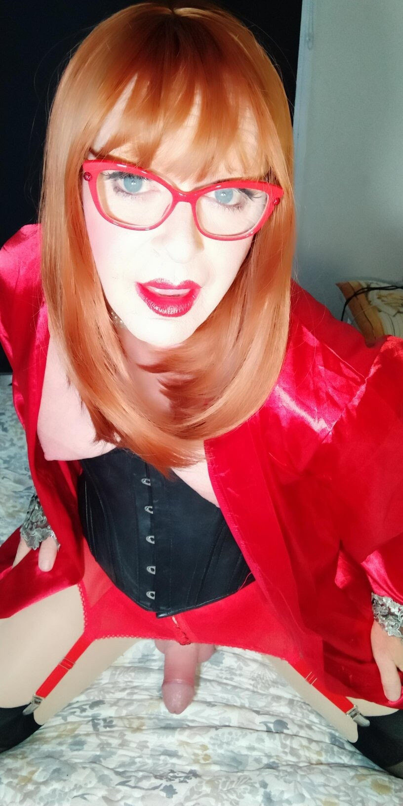 Crossdressing redhead  #21