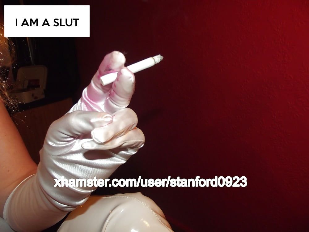 WHITE SLUT SMOKING PT2 #53