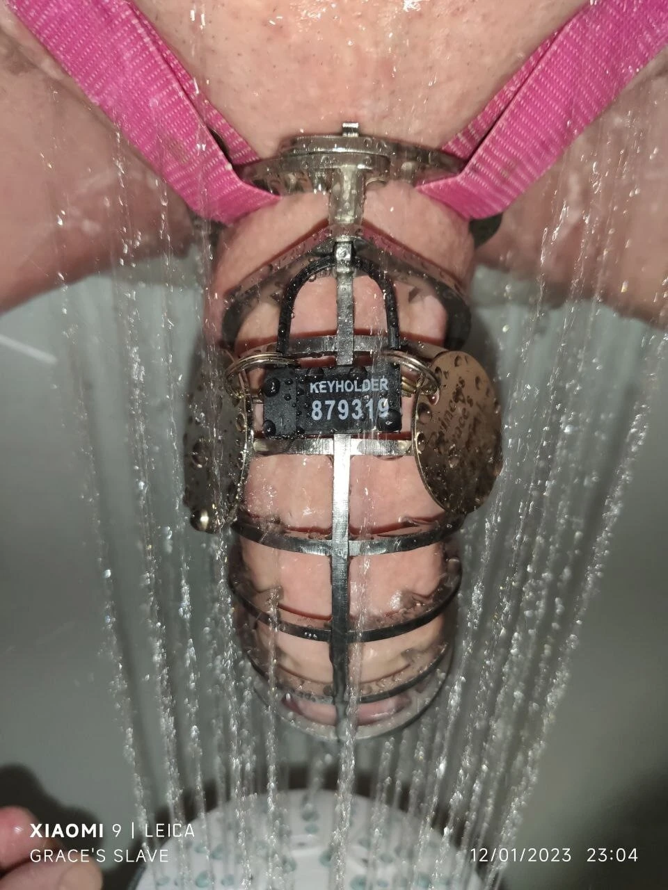 Cruel Chastity Cage Cleaning #4