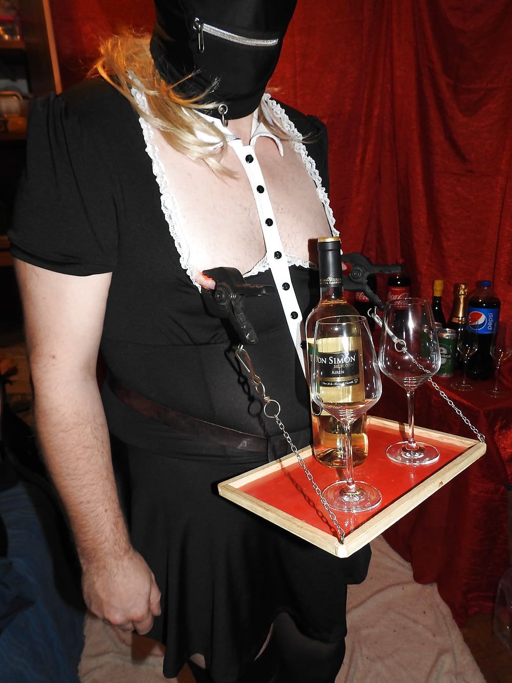 SissyMaid Serve Wine #8