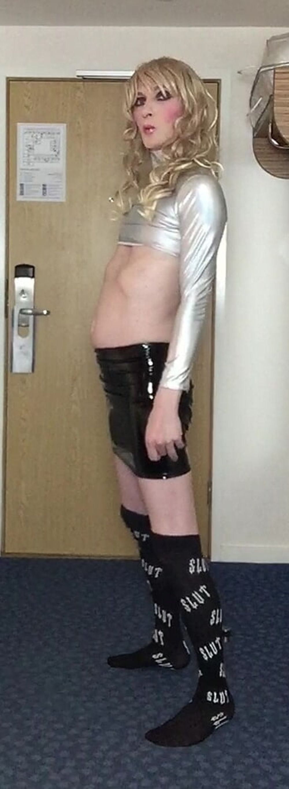 Black and silver sissy #7