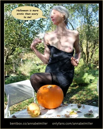 annabel miller a distinguished lady and a pumpkin         