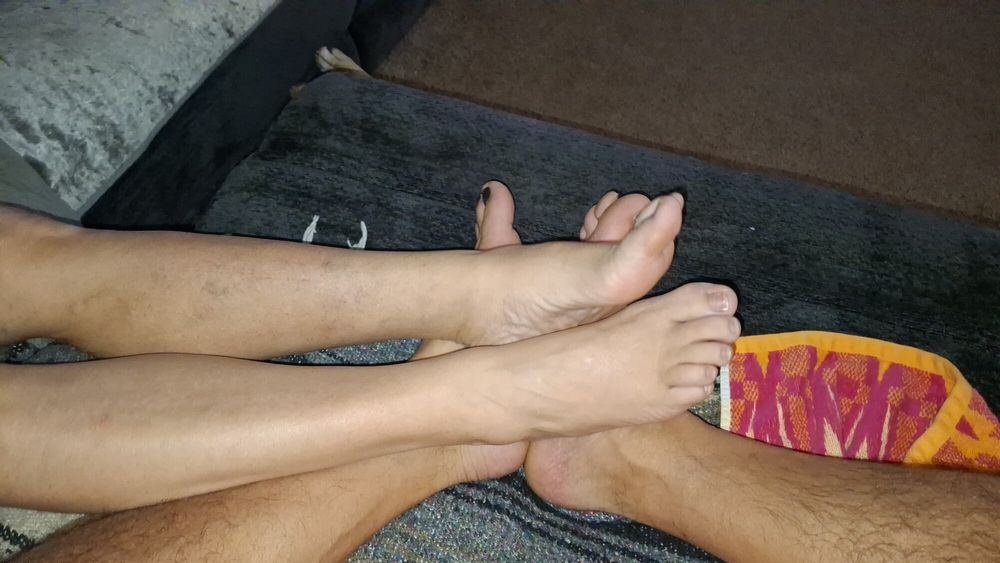 Playing footsie #12