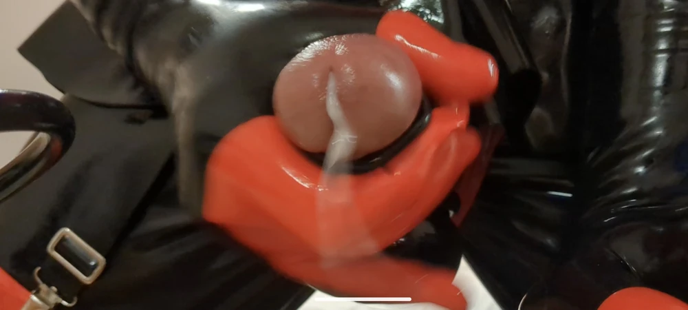 Alison in rubber #5
