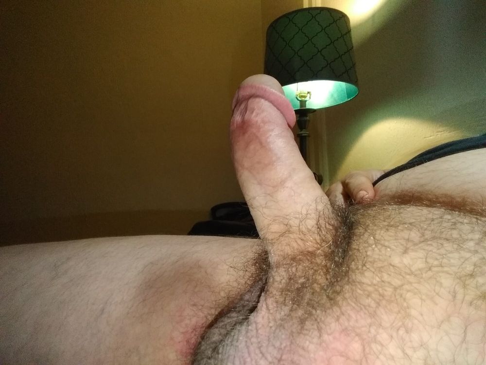 KingThaddeus1029 More Curved Cock and a yummy mushroom tip #2