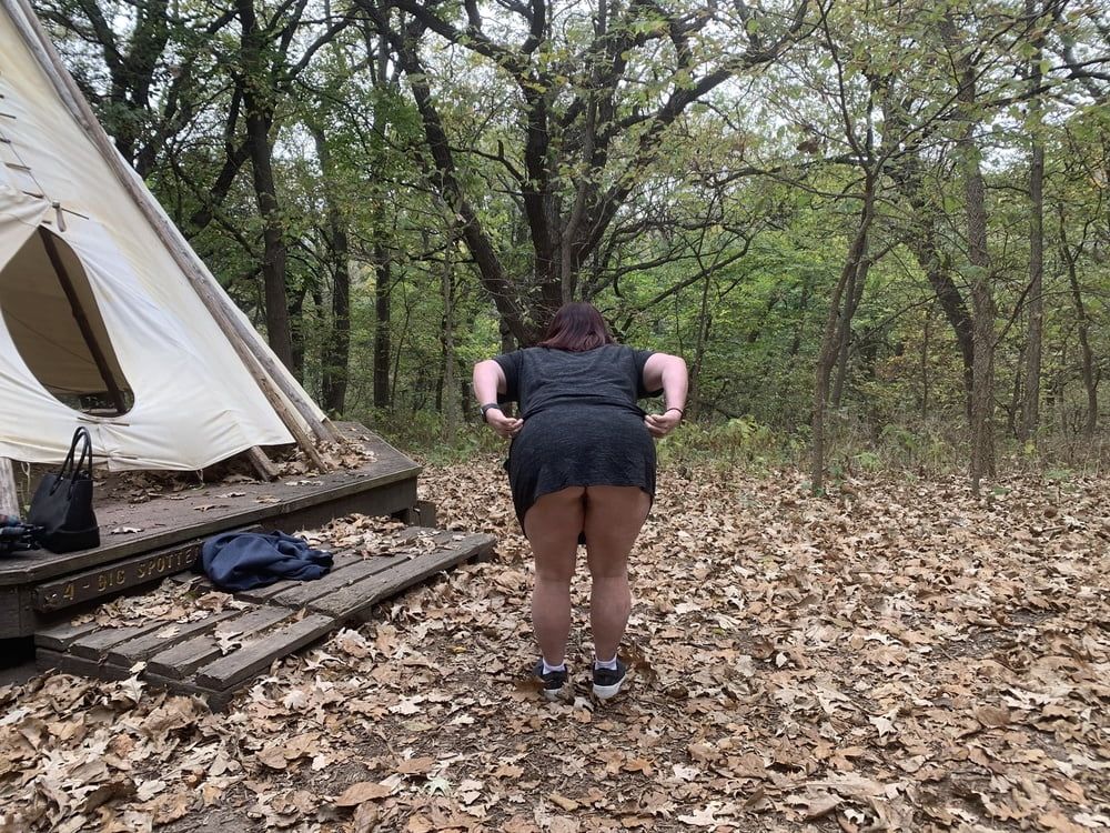 Sexy BBW Pussy in the Woods #48