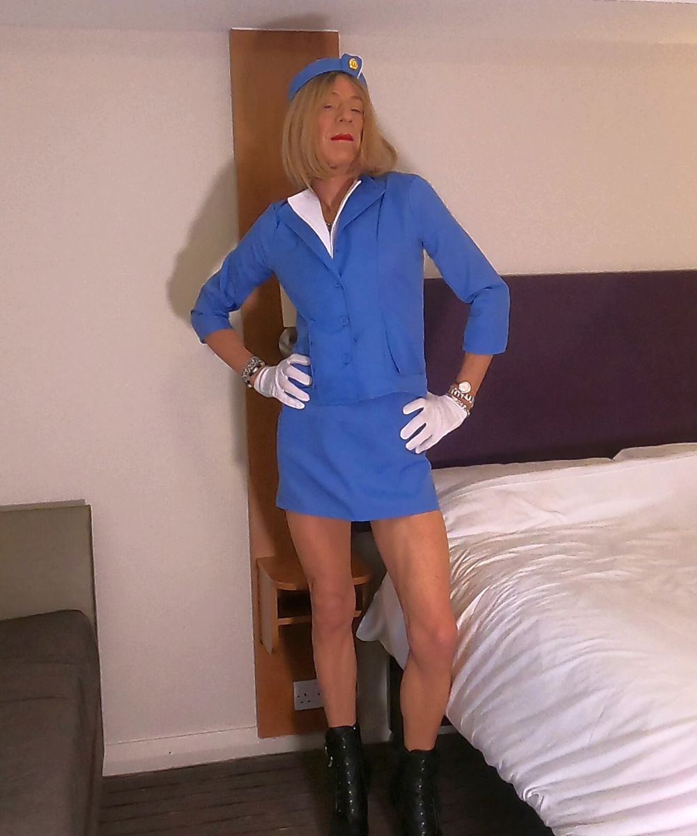 159 Alessia Travestita - Air Hostess #41