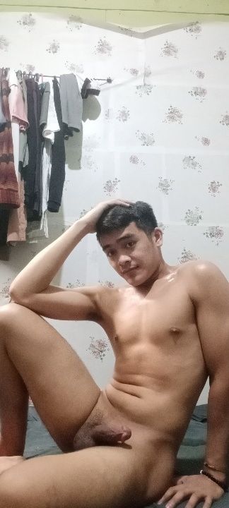 Hot Asian Teen Guy Bedroom Pose #10