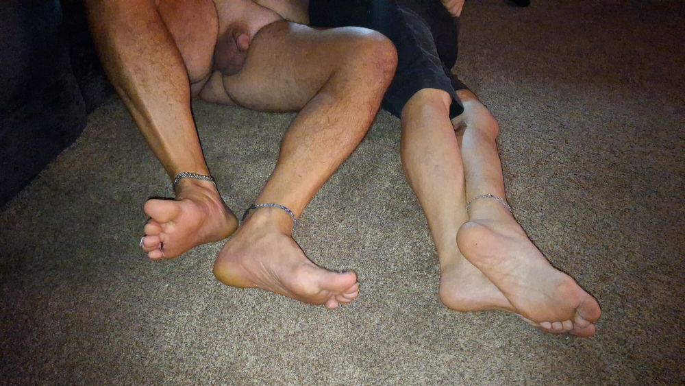 Showing off our legs and feet #20