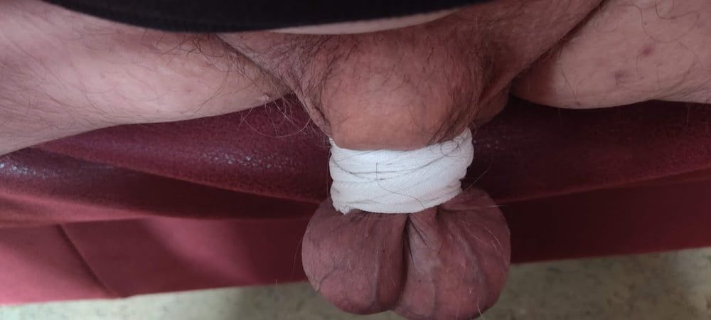 gagged Cock and Balls #9