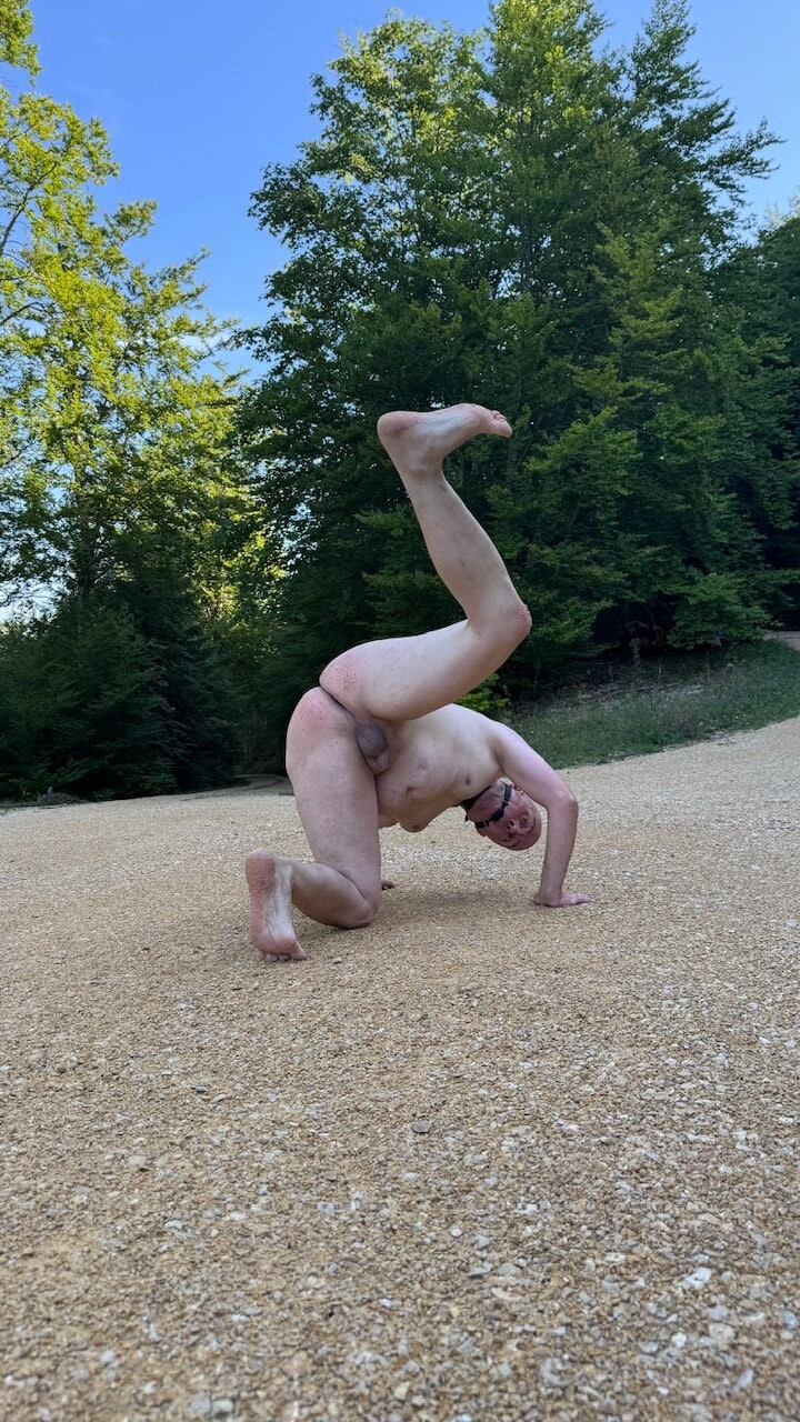 Christoph Straubinger  naked in dust - pathetic dog #50
