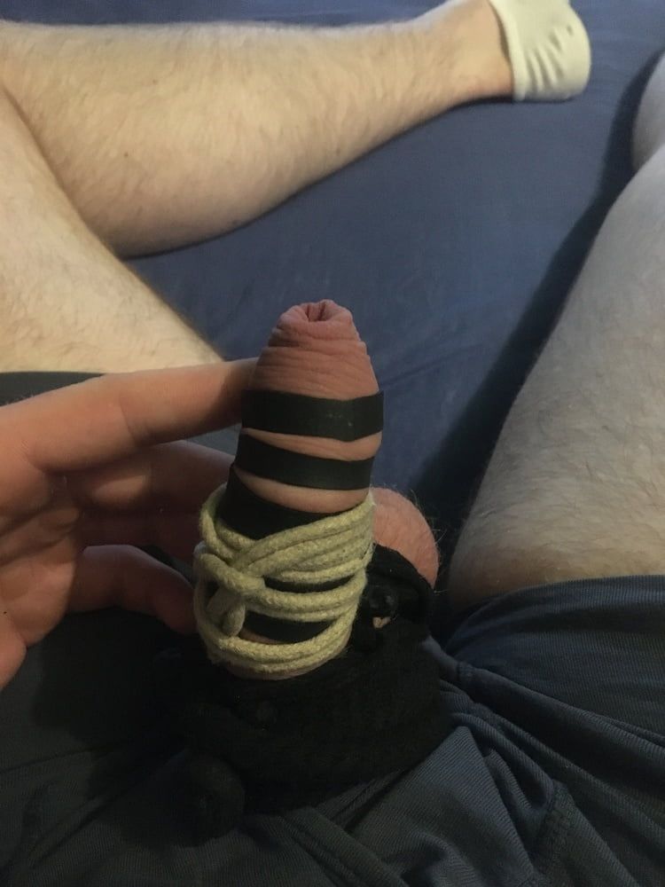 Tied Up Cock And Balls Pt. ll #26