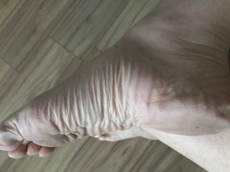 My sexy wrinkled and a little dirty soles #5