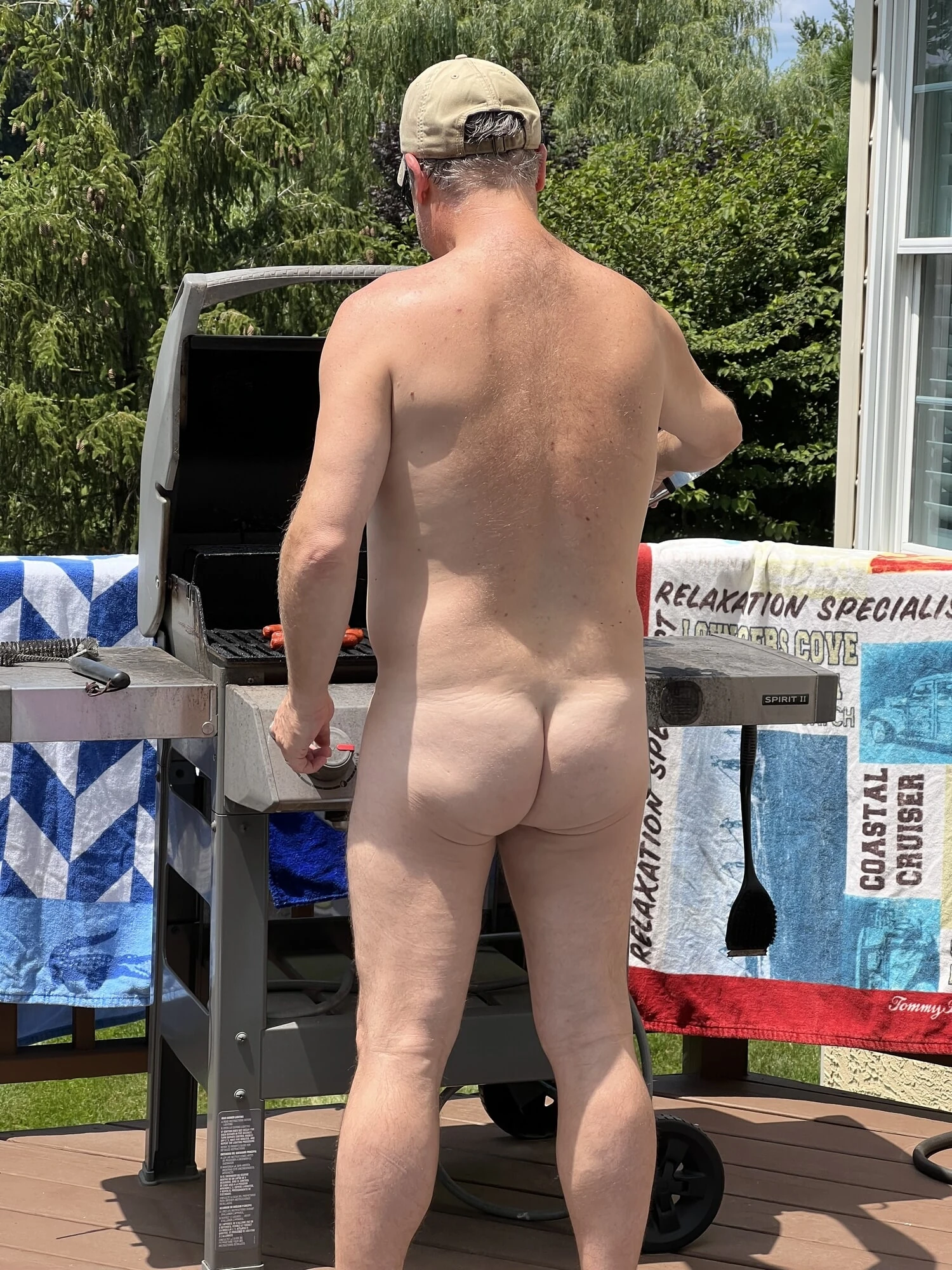 I’m naked
