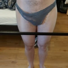 My ass in panties