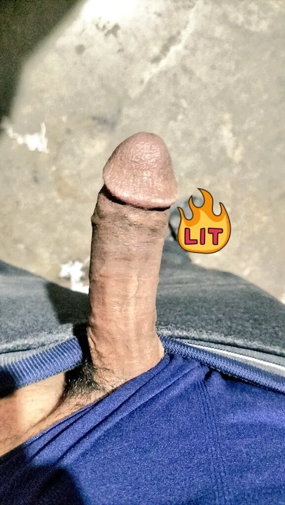 My cock Feeling hungry in the warehouse 